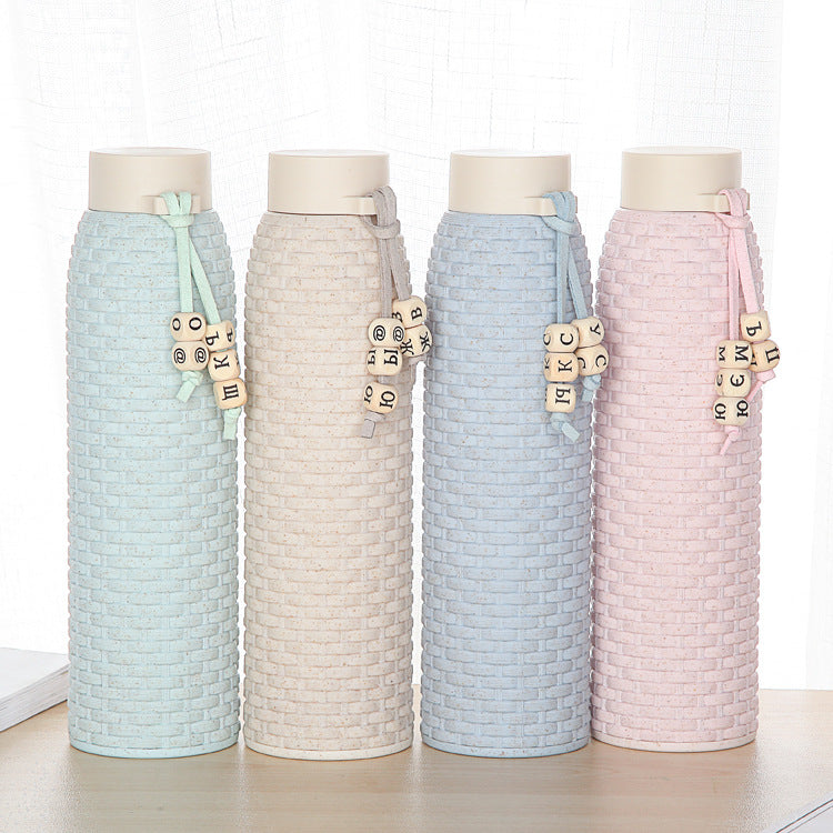 Wunderschöne Trinkflasche in feinen Pastell Tönen