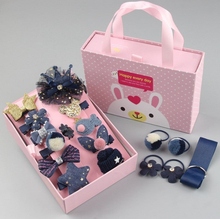 Mädchen Haarband Set in schöner Geschenkbox