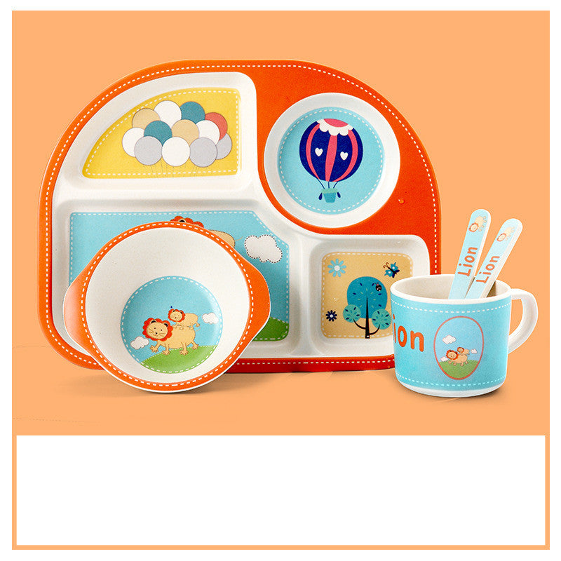farbiges Kinder Tischset mit verschiedenen Motiven