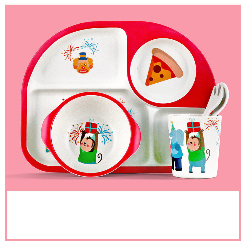 farbiges Kinder Tischset mit verschiedenen Motiven