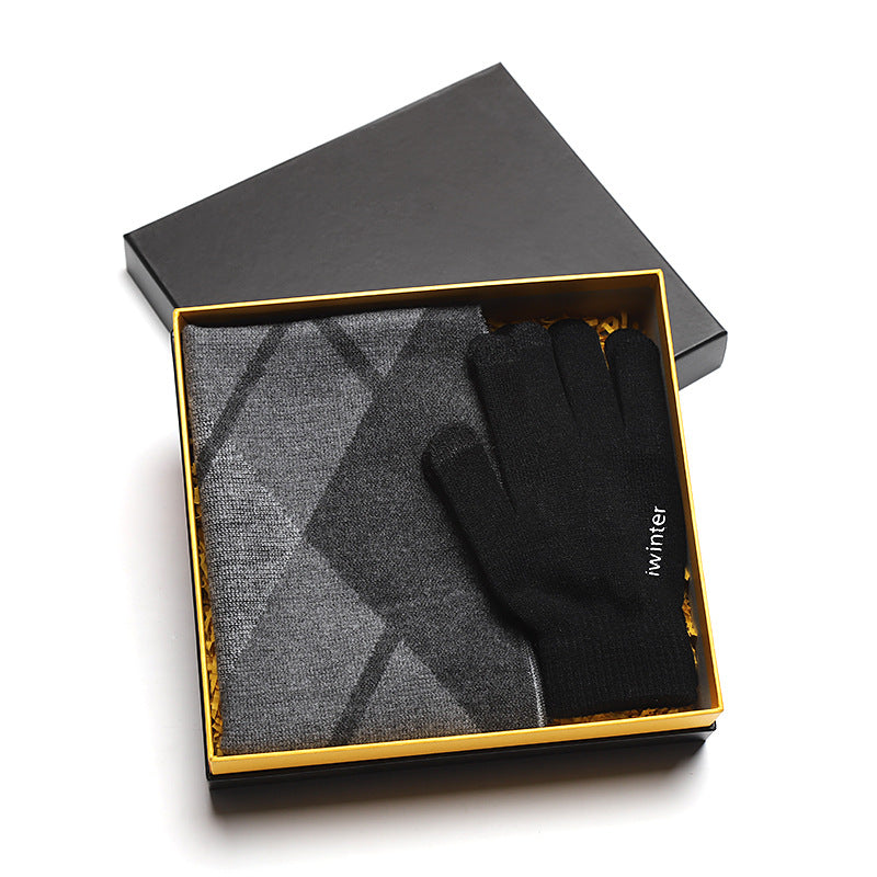 Männer Winter Geschenkbox mit Touch-Screen geeigneten Handschuhen