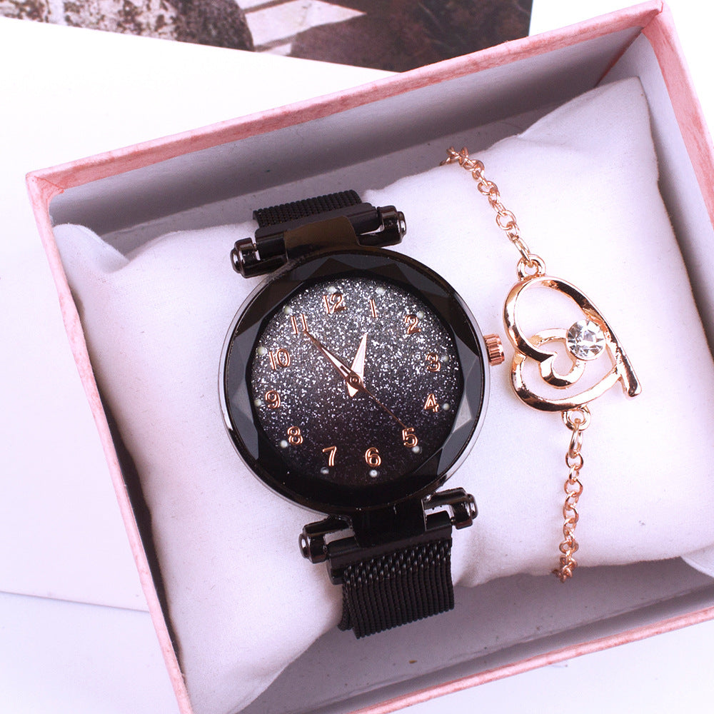 Modernes Geschenkset - Damenuhr, Damenarmband