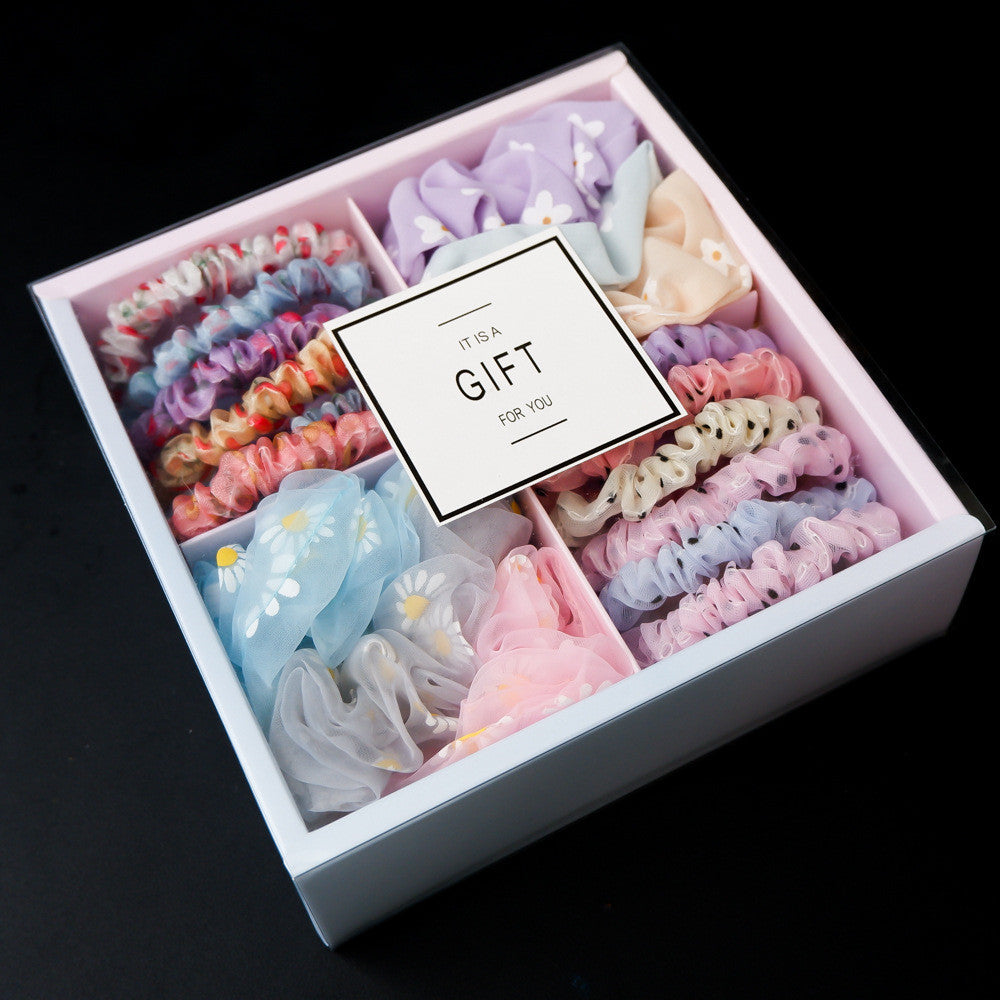 Coole Scrunchies Geschenkbox
