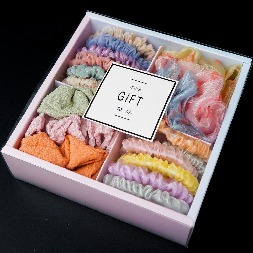 Coole Scrunchies Geschenkbox