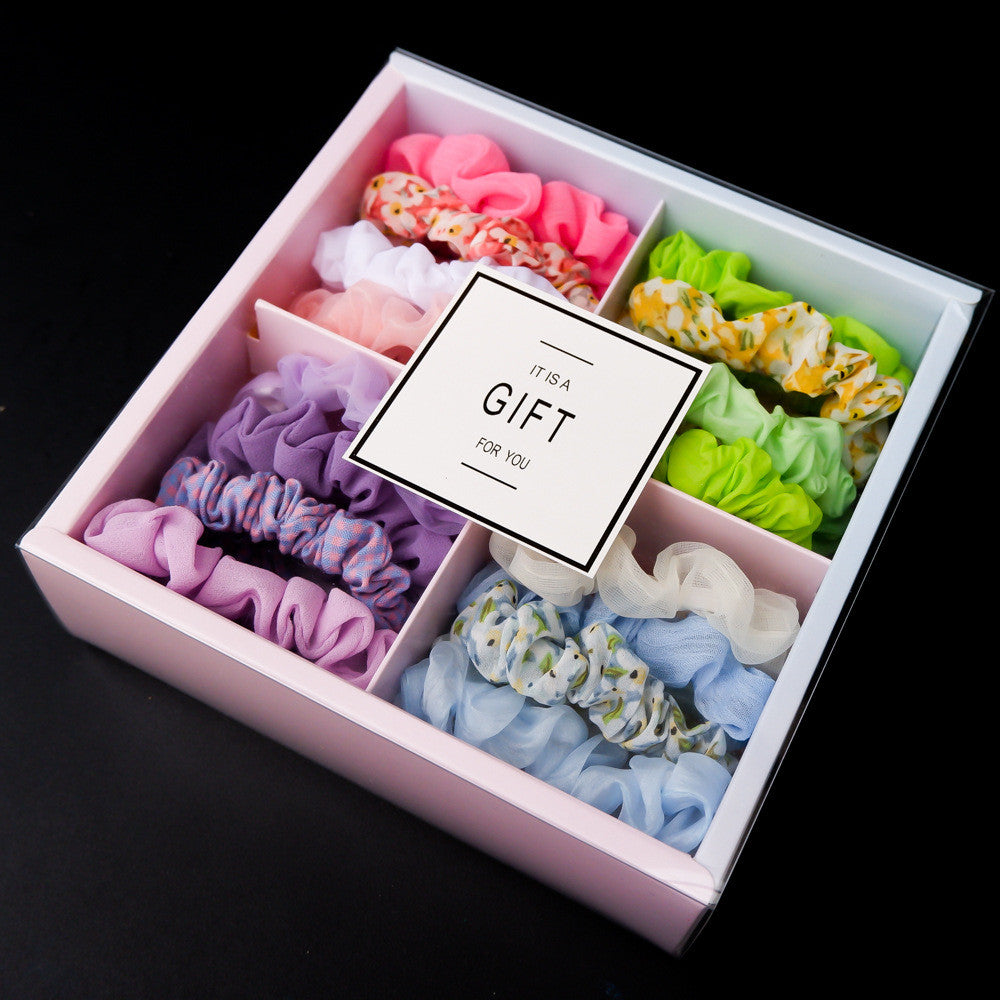 Coole Scrunchies Geschenkbox