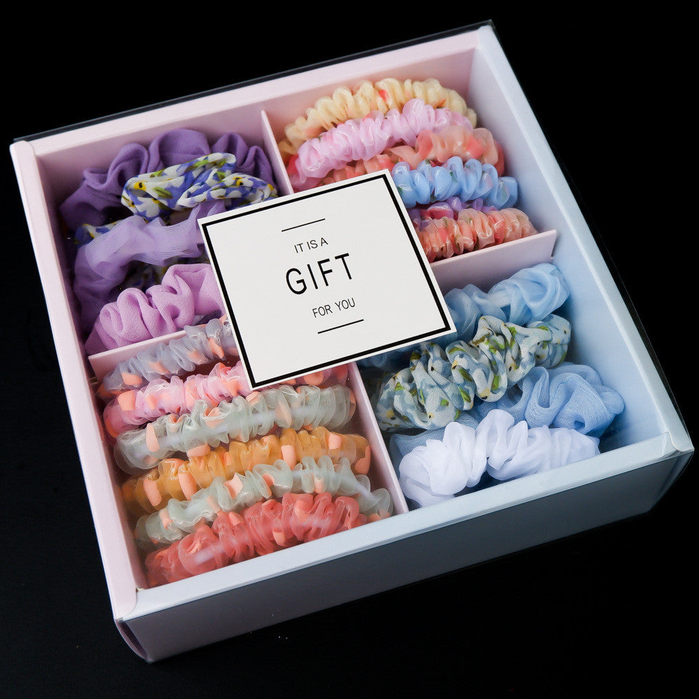 Coole Scrunchies Geschenkbox