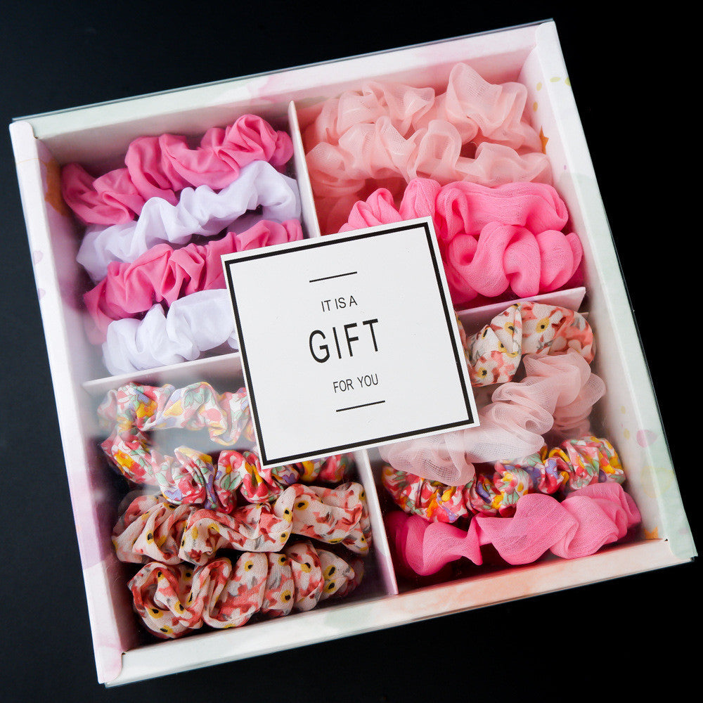 Coole Scrunchies Geschenkbox