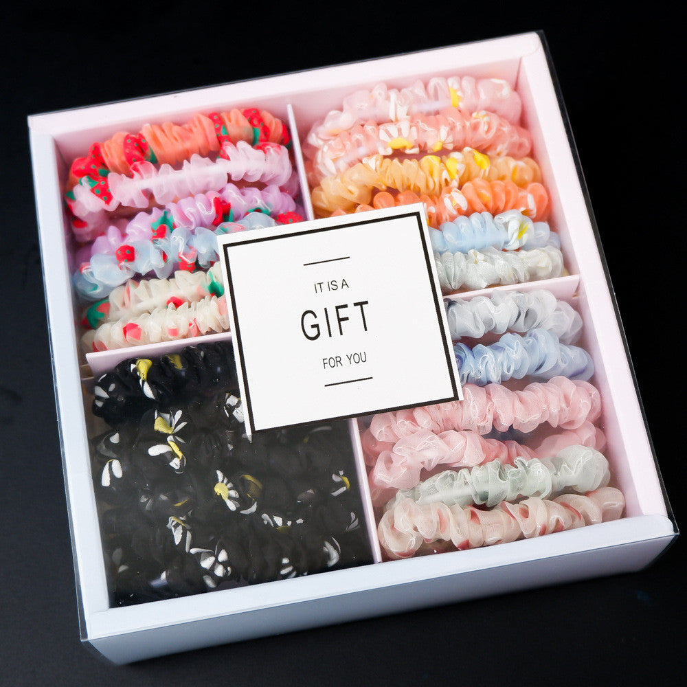 Coole Scrunchies Geschenkbox