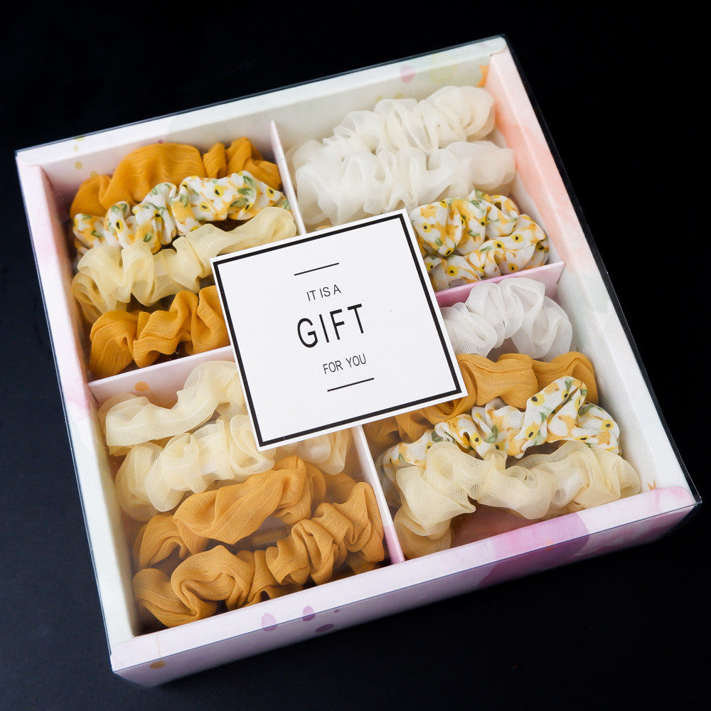 Coole Scrunchies Geschenkbox