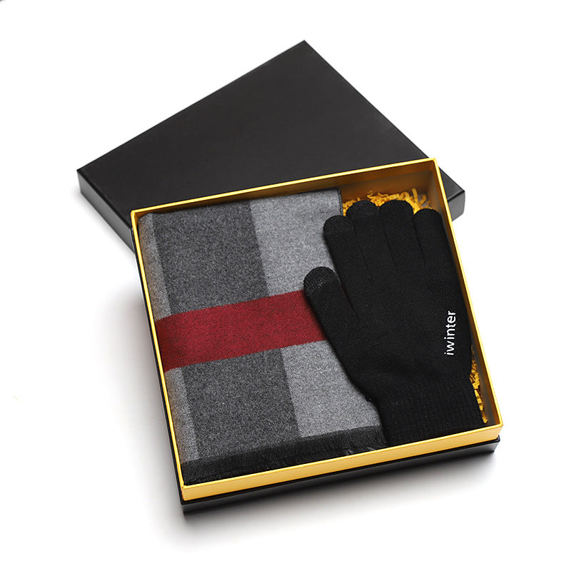 Männer Winter Geschenkbox mit Touch-Screen geeigneten Handschuhen