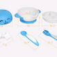 lustiges Kinder Tellerset