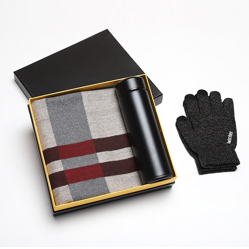 Männer Winter Geschenkbox mit Touch-Screen geeigneten Handschuhen