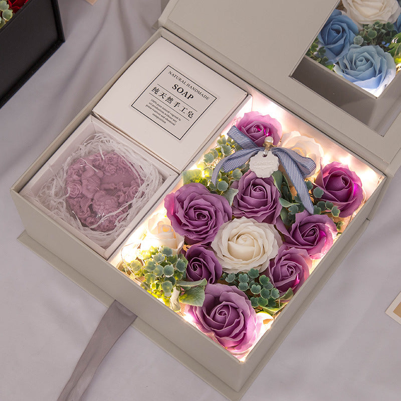 Geschenkbox Damen - Set mit Thermoflasche oder Handseife