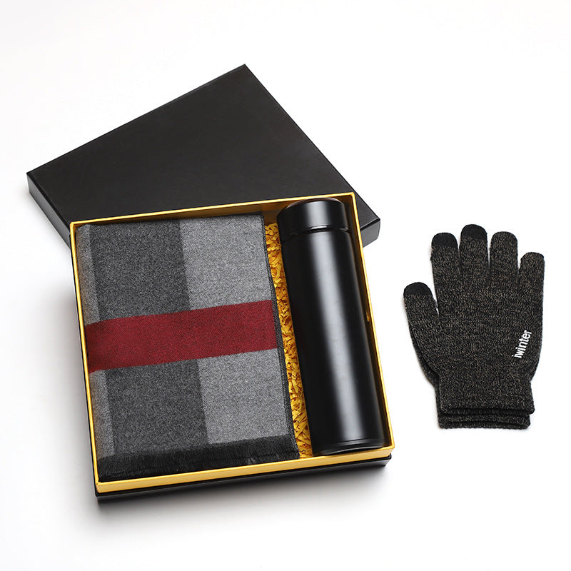 Männer Winter Geschenkbox mit Touch-Screen geeigneten Handschuhen