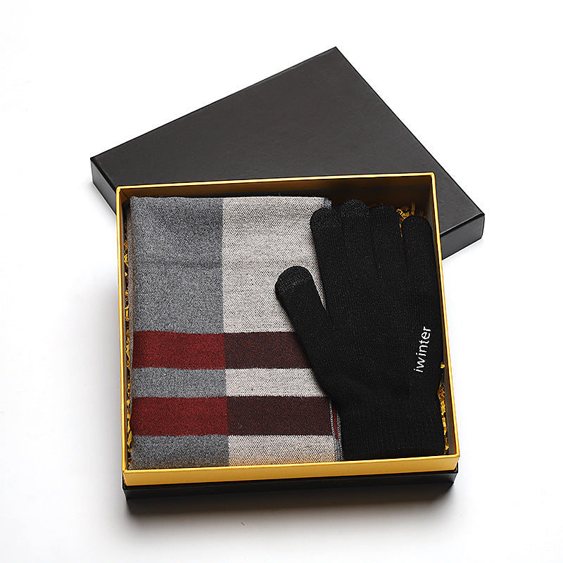 Männer Winter Geschenkbox mit Touch-Screen geeigneten Handschuhen
