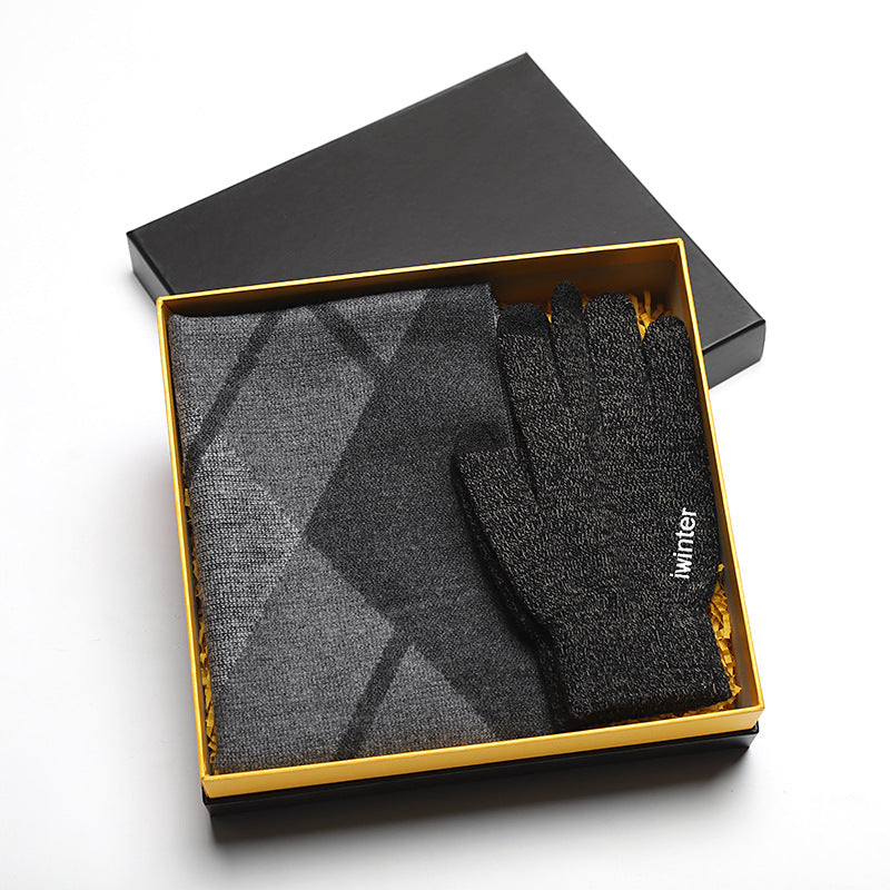 Männer Winter Geschenkbox mit Touch-Screen geeigneten Handschuhen