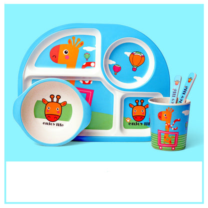 farbiges Kinder Tischset mit verschiedenen Motiven