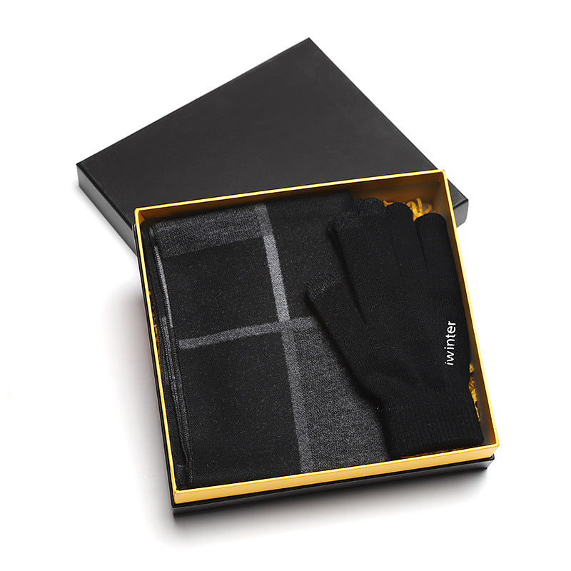 Männer Winter Geschenkbox mit Touch-Screen geeigneten Handschuhen