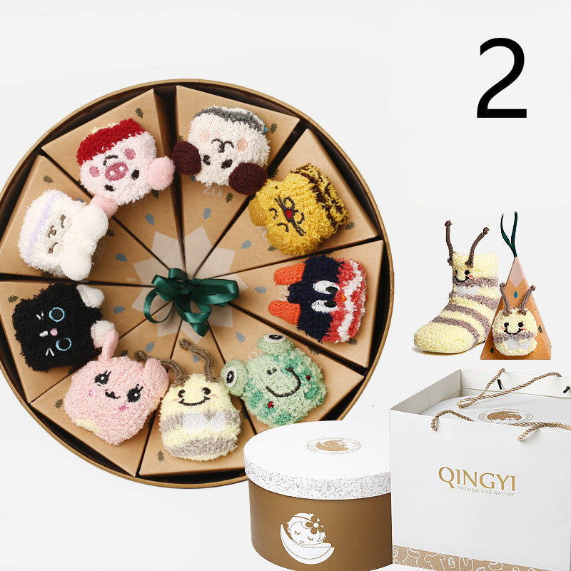 Besonderes Baby-Socken Geschenkset