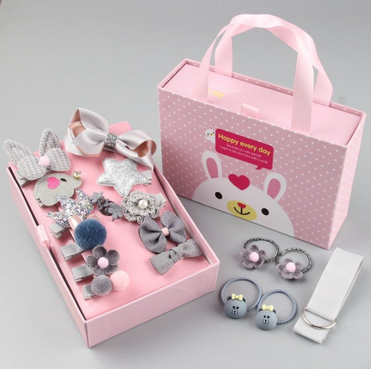 Mädchen Haarband Set in schöner Geschenkbox