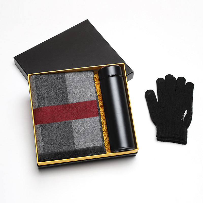 Männer Winter Geschenkbox mit Touch-Screen geeigneten Handschuhen