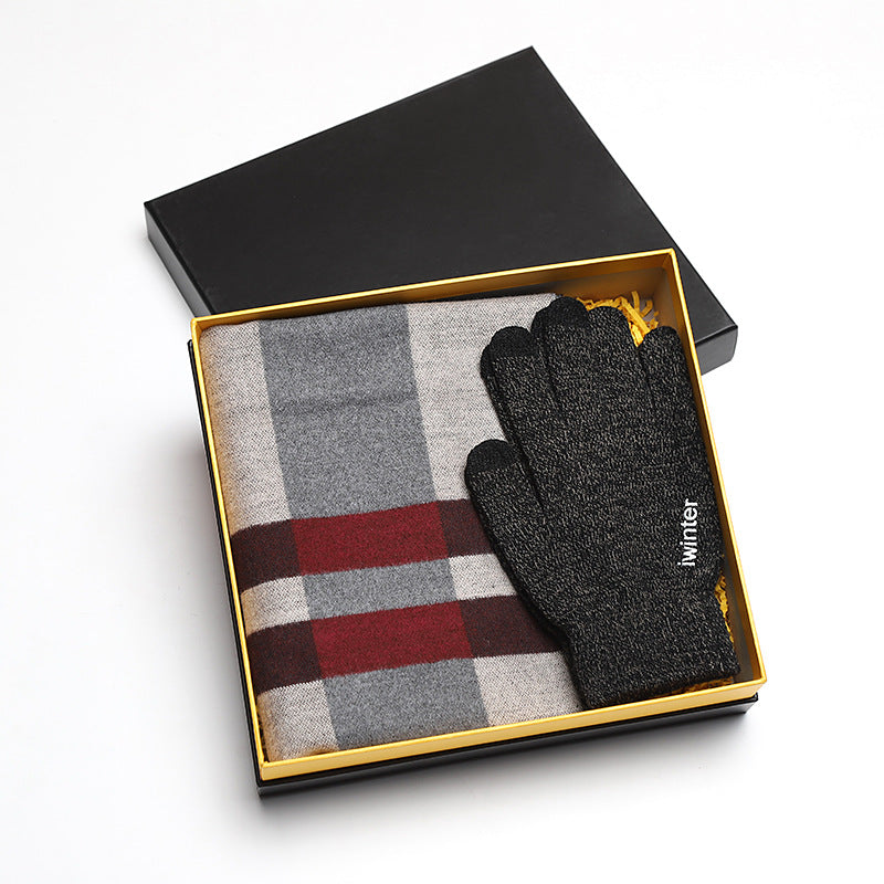 Männer Winter Geschenkbox mit Touch-Screen geeigneten Handschuhen