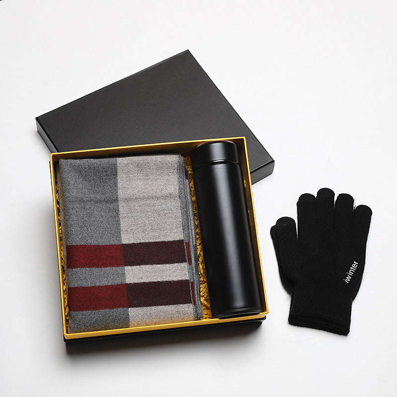Männer Winter Geschenkbox mit Touch-Screen geeigneten Handschuhen