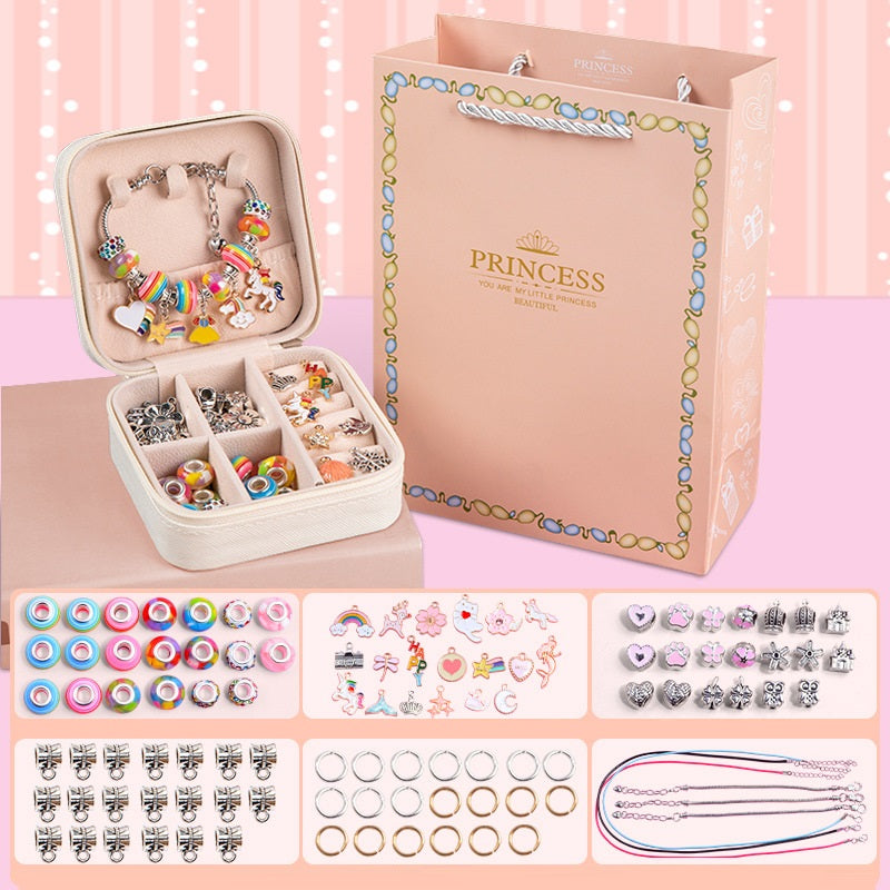 Schönes Schmuckset für kreative und modebewusste Mädchen