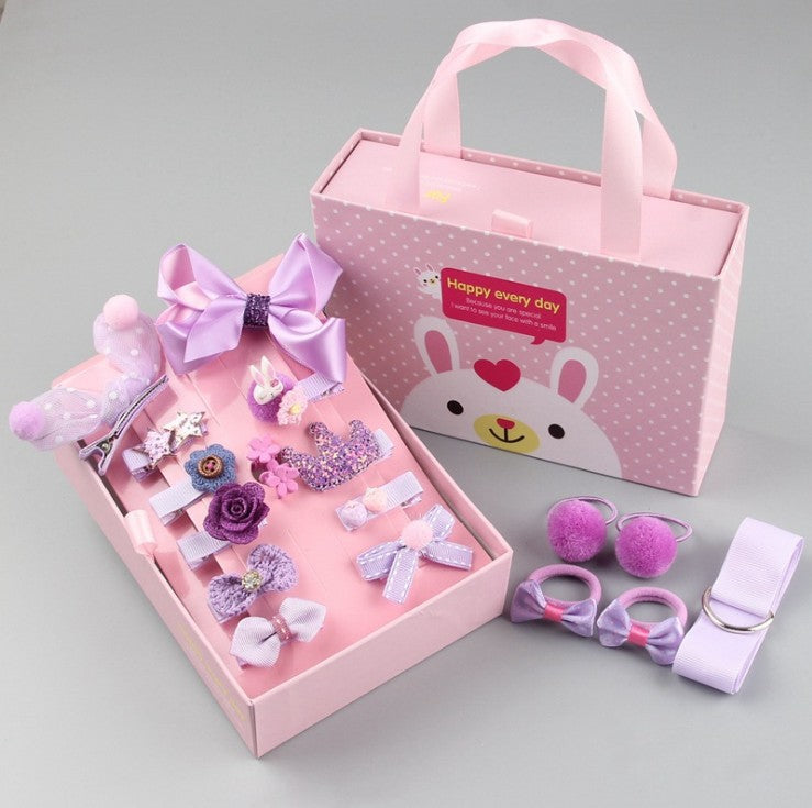 Mädchen Haarband Set in schöner Geschenkbox