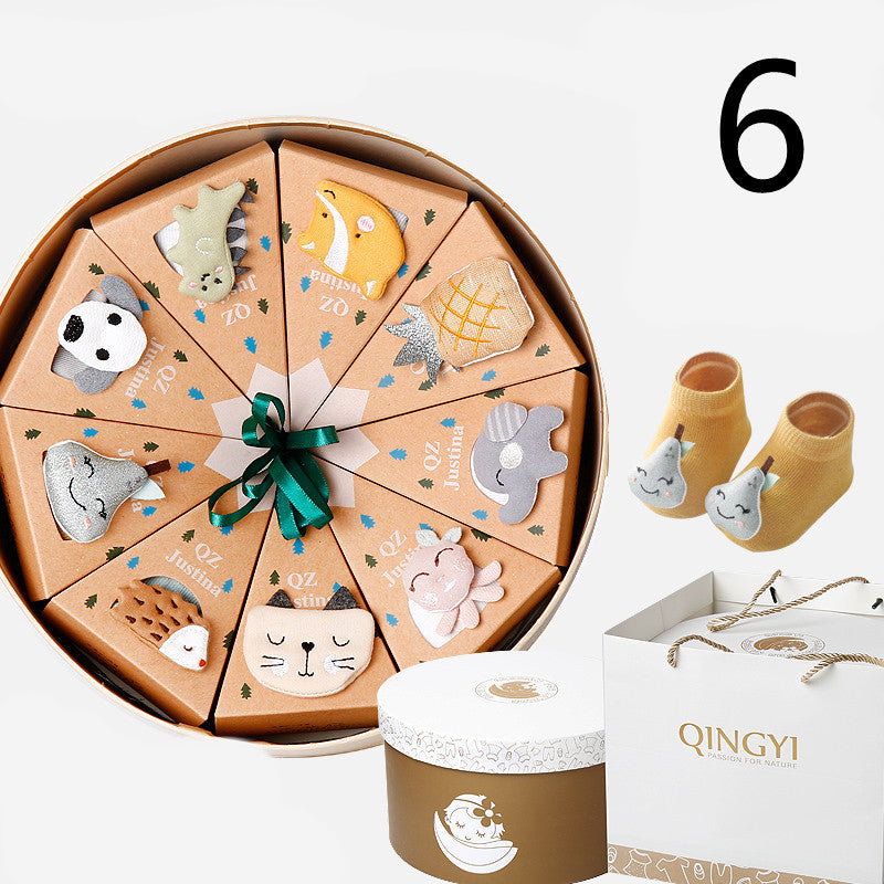 Besonderes Baby-Socken Geschenkset