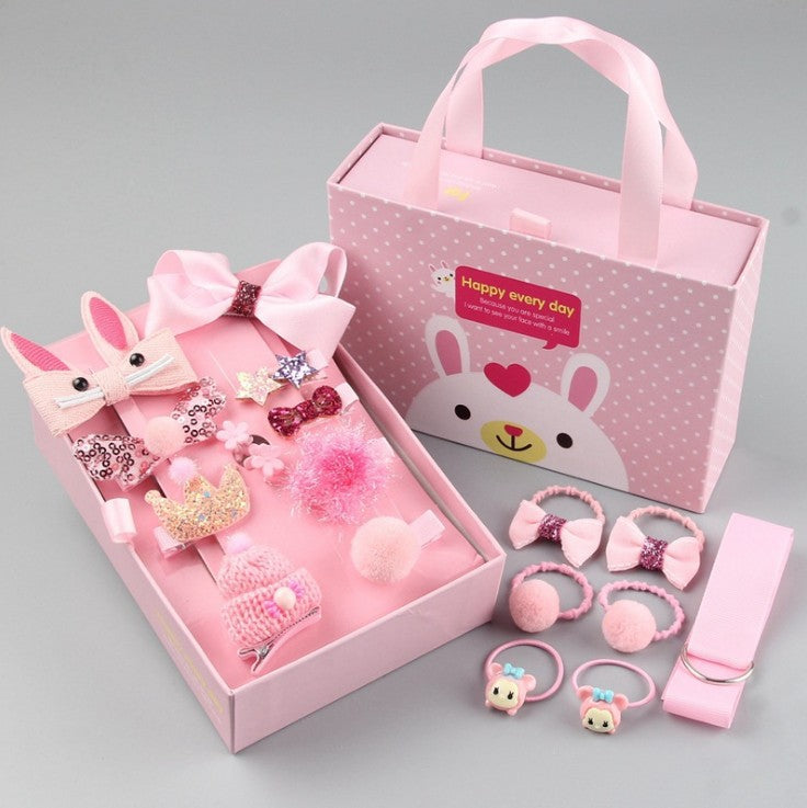 Mädchen Haarband Set in schöner Geschenkbox