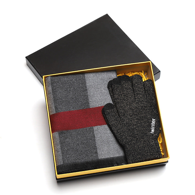 Männer Winter Geschenkbox mit Touch-Screen geeigneten Handschuhen