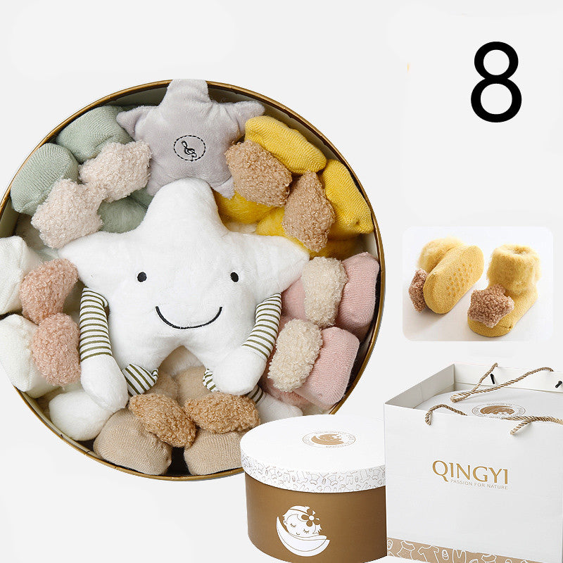 Besonderes Baby-Socken Geschenkset