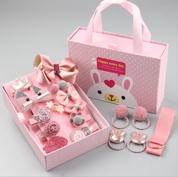 Mädchen Haarband Set in schöner Geschenkbox
