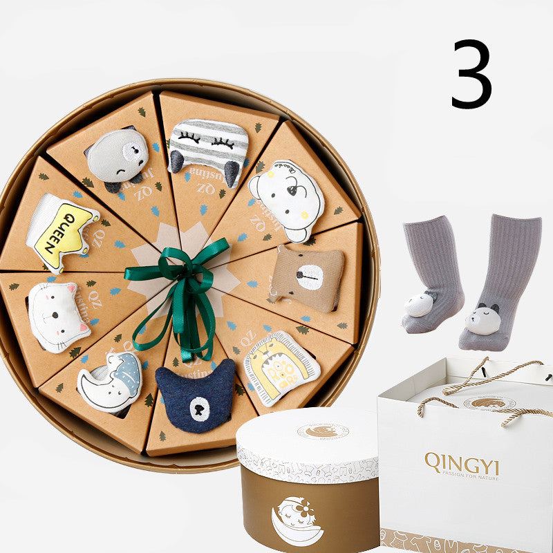 Besonderes Baby-Socken Geschenkset