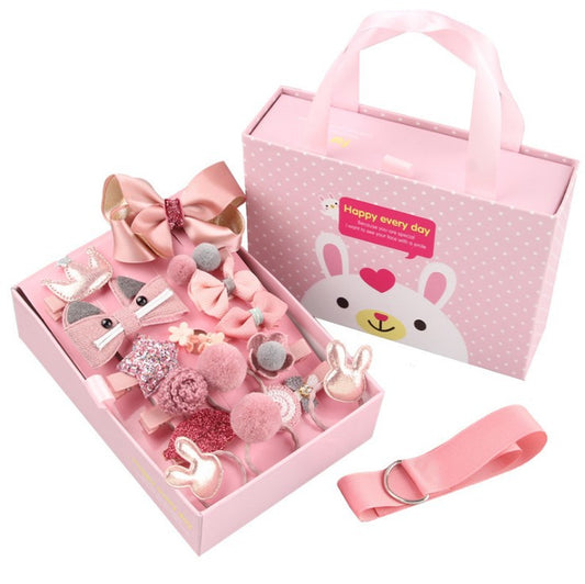 Mädchen Haarband Set in schöner Geschenkbox