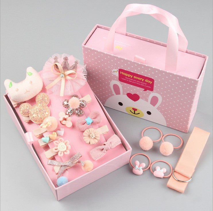 Mädchen Haarband Set in schöner Geschenkbox
